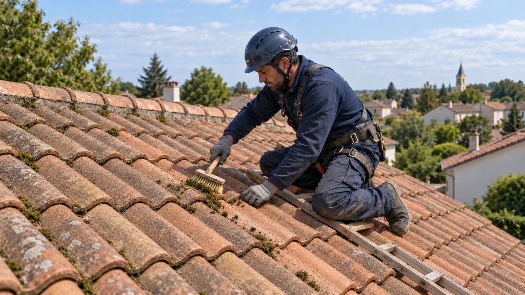 Eliminación de musgo